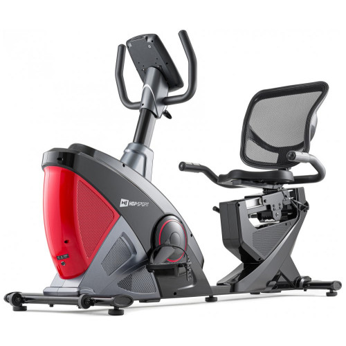 Велотренажер  Hop-Sport HS-070L Helix iConsole+ (red) - фото №10